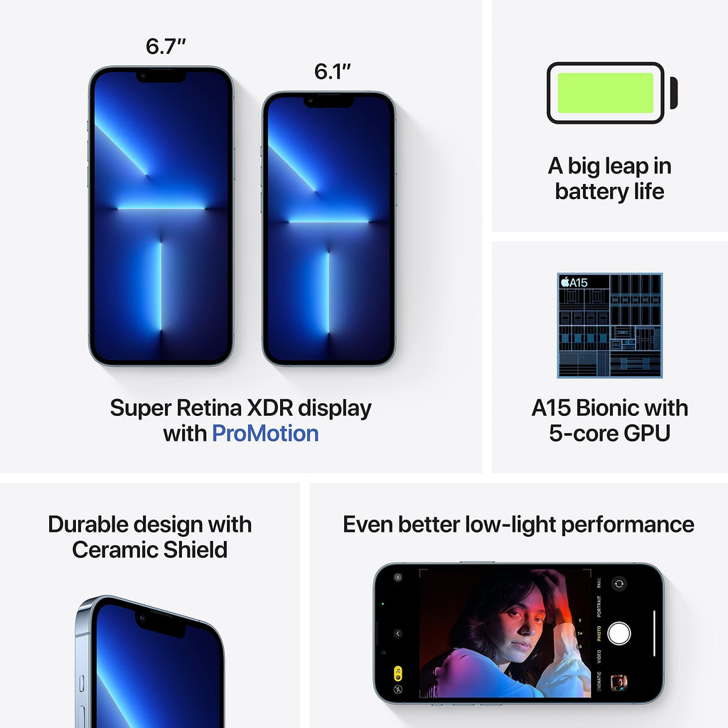 128GB Sierra Blue Unlocked Smartphone I664