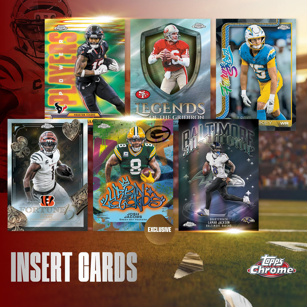 2025 Topps Chrome NFL Football Mega Box L690