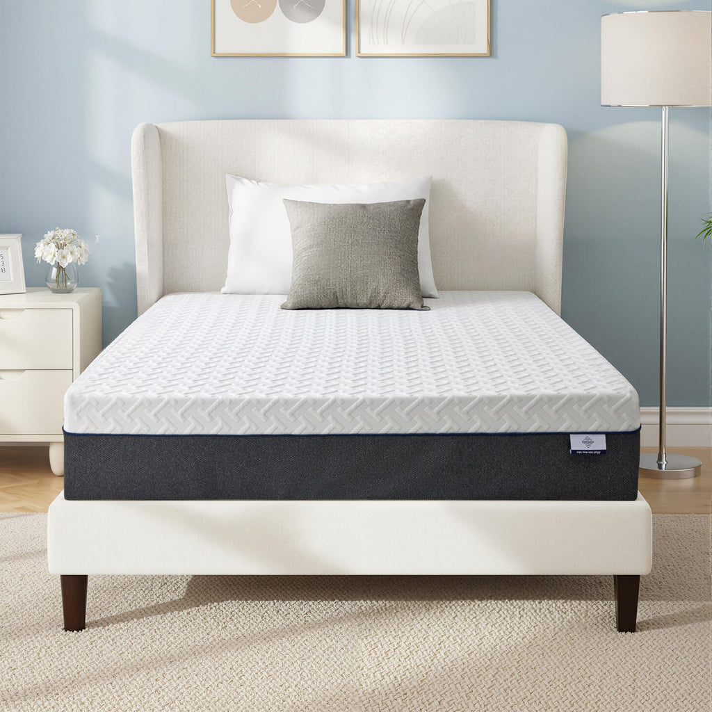 10 Inch Gel-Infused Green Tea Memory Foam Twin Mattress G649